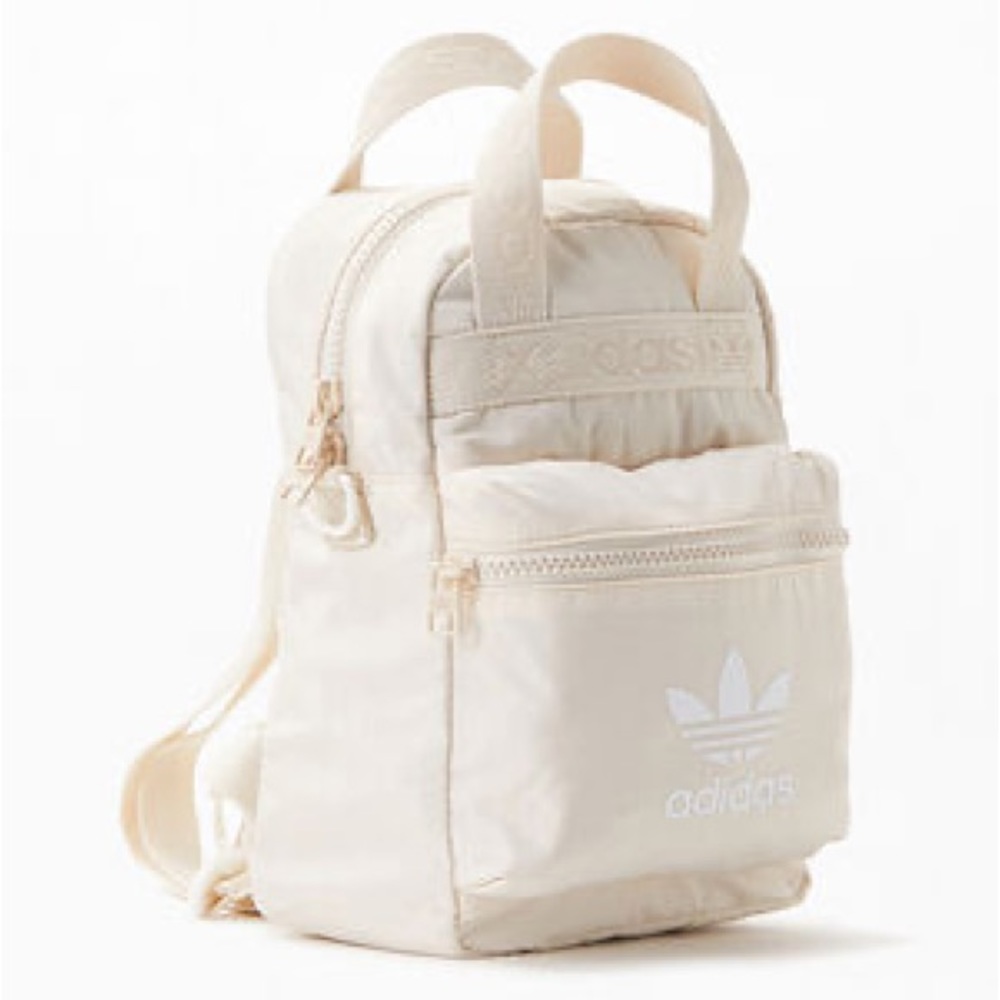 Adidas Recycled White OG Micro 2.0 Mini Backpack - Picture 2 of 11